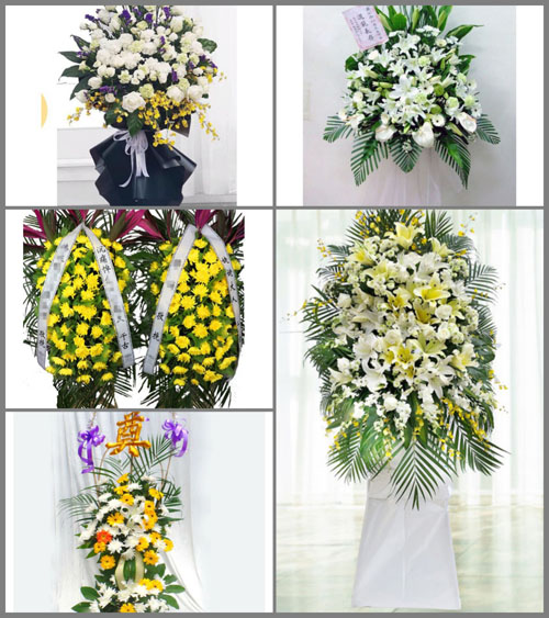 福建宁德屏南县黛溪镇恩洋村白事花篮预定